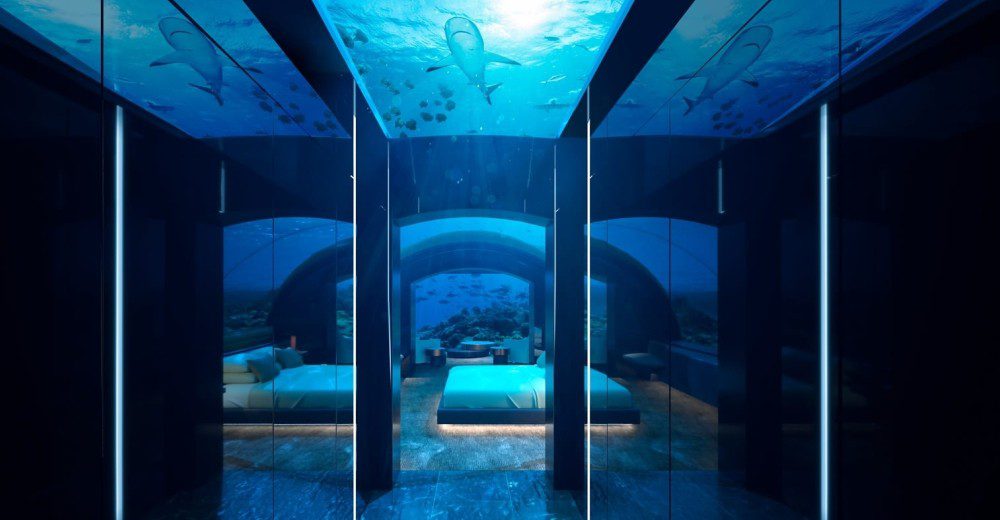 UNDER THE SEA: Check out the Maldives' new ridiculously luxurious underwater villa