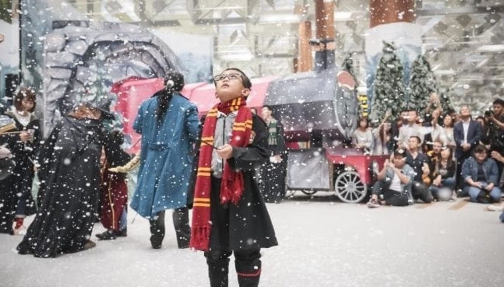 HELLO HOGWARTS: Changi Airport has become a Harry Potter wonderland