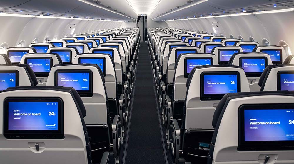 PLANE SWAP: Air NZ's first A321neo with wider Economy seats arrives in Brisbane