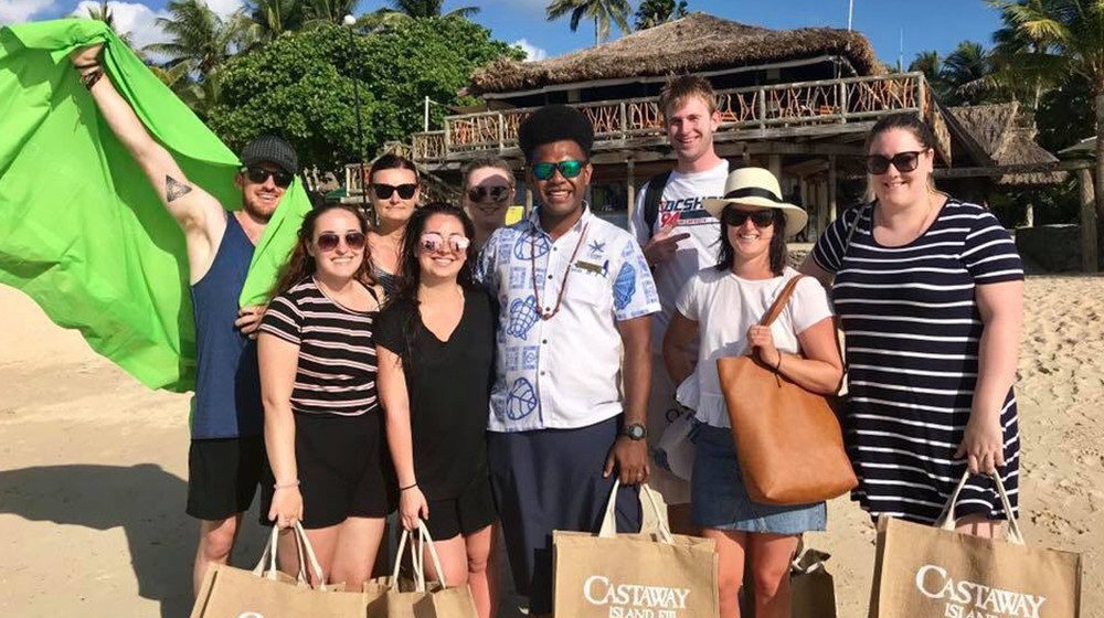 SAY CHEESE! Flight Centre Agents escape to Castaway Island