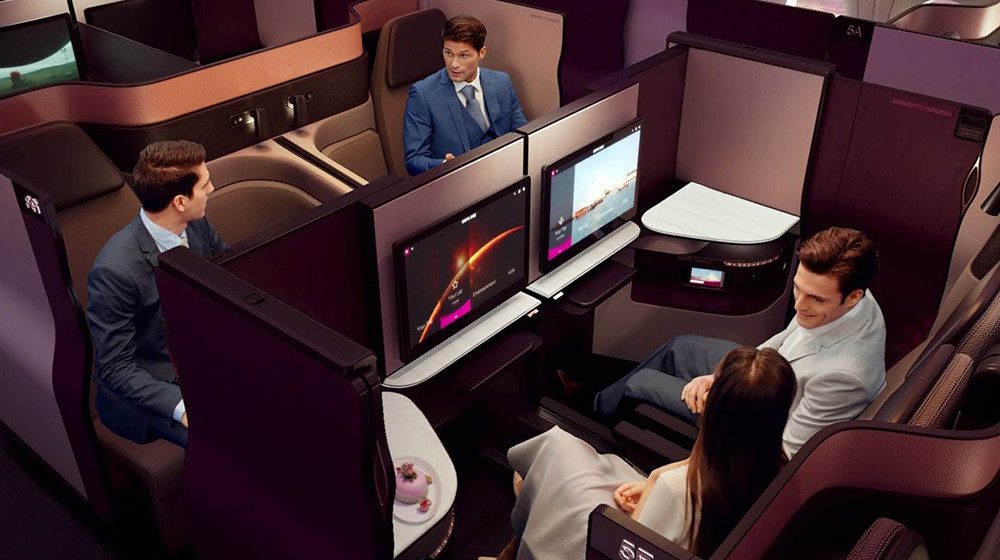 BEST BUSINESS CLASS: Qatar Airways wins again with its uber comfy Qsuite