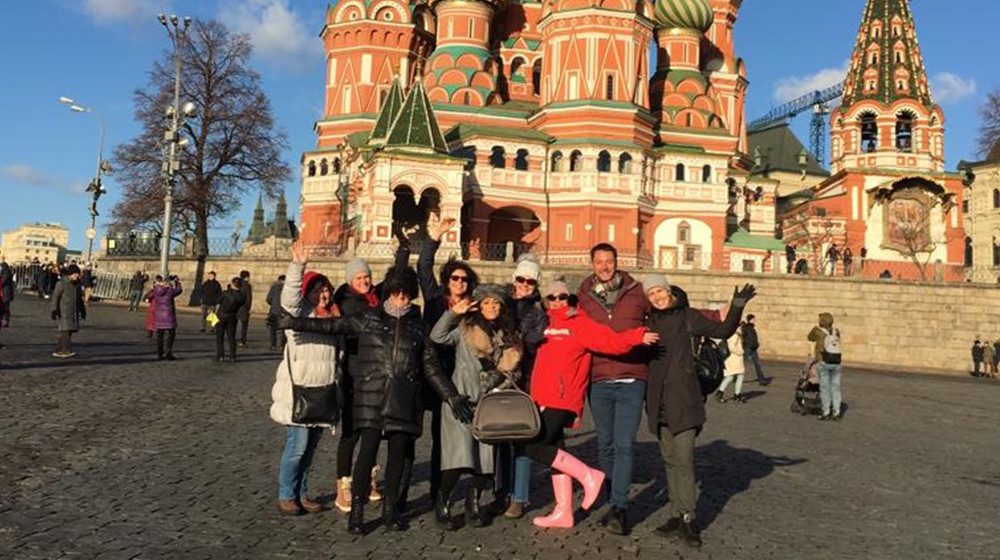 ZA ZDOROV'E! Lucky Travel Advisors shot vodka & explore Russian fortresses