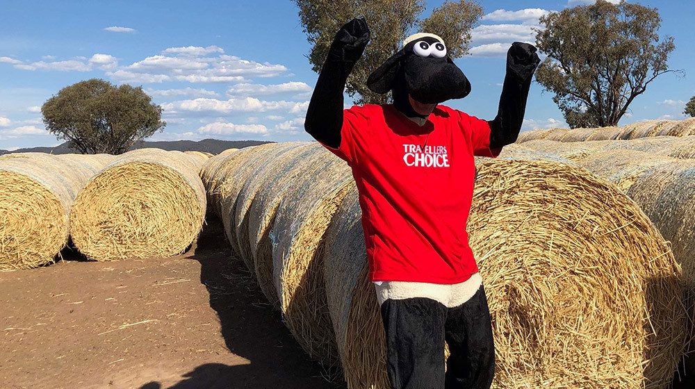 THAT TIME WHEN... Travellers Choice members delivered life-saving cheer