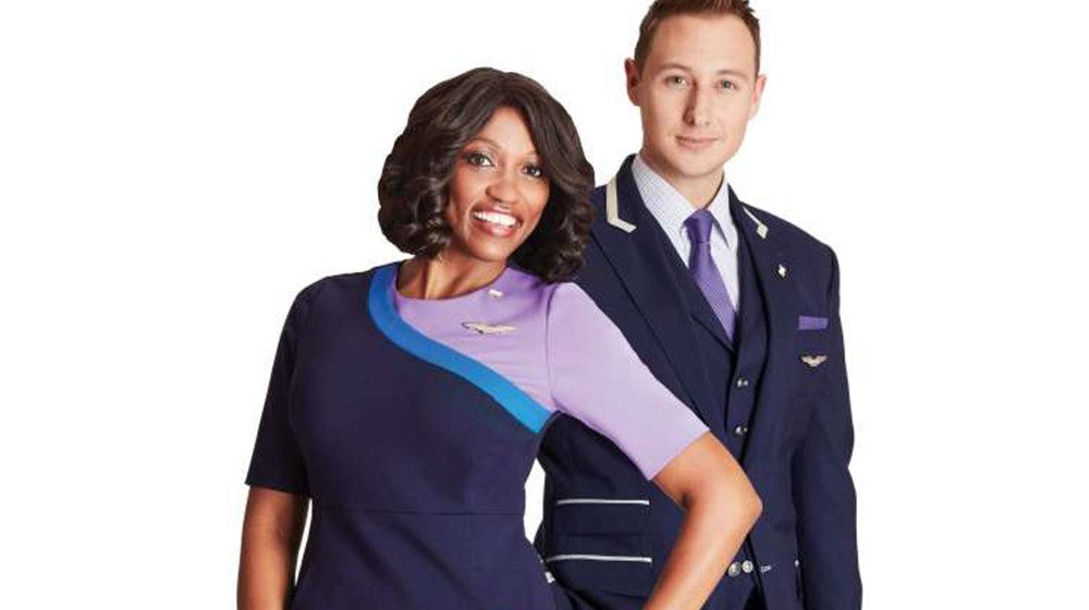 FRESH UNIFORMS: United Airlines unveils a new look for its crew