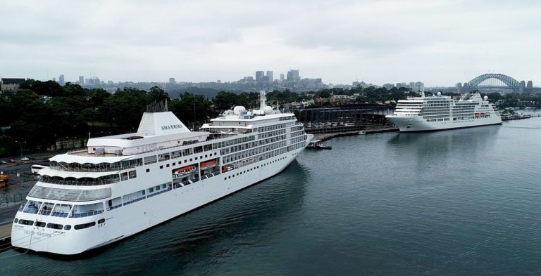 ICONIC: Two Silversea ships dock in Sydney for the first time in 20 years