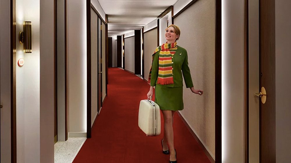 GROOVY STAY: New York's 60s-themed airport hotel is taking bookings