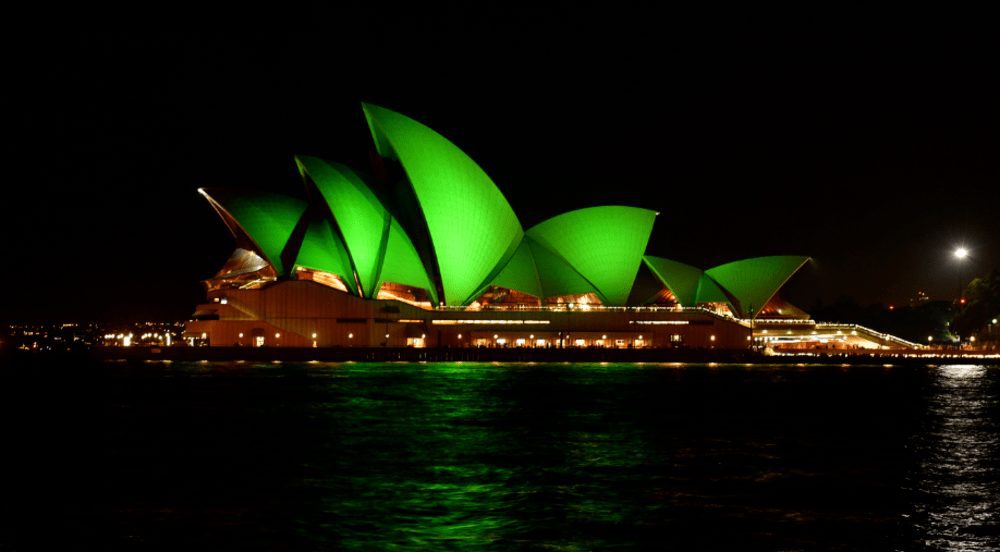 ST PATRICK'S DAY: Sydney Opera House to go green this weekend