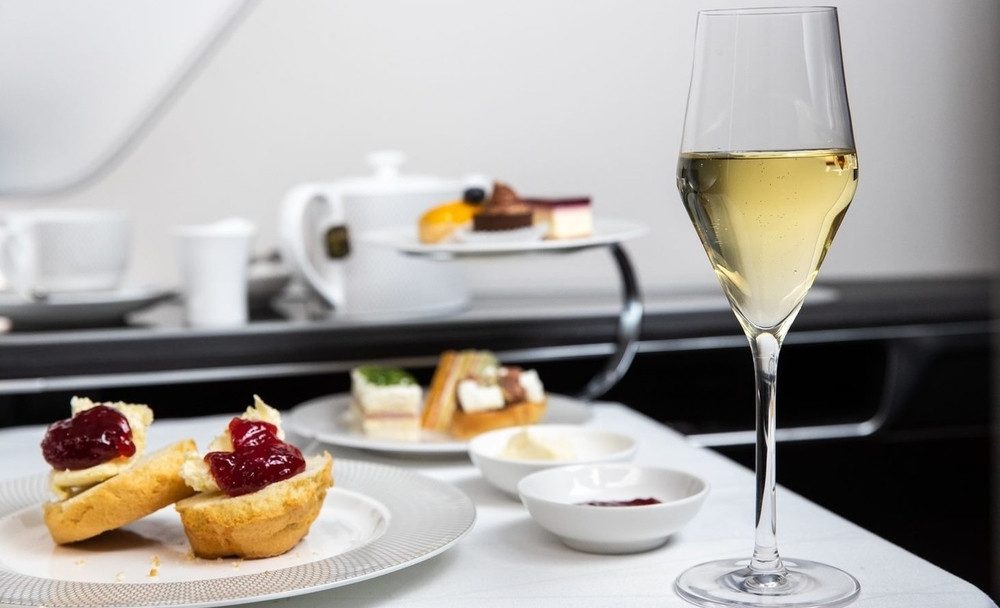 British Airways spruced up First Class with afternoon tea & lush bedding