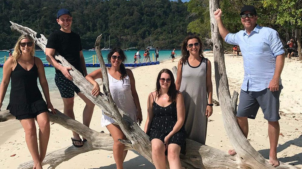 THAT TIME WHEN... Advisors went on an adventure cruise around Thailand