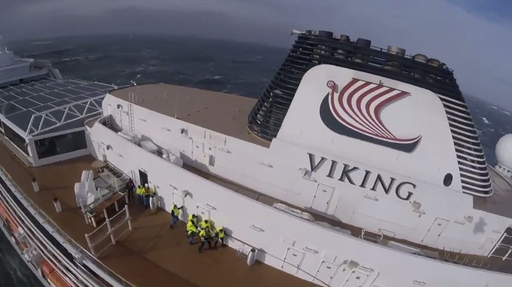 EVERYONE IS SAFE: Viking Sky docks safely after engine troubles