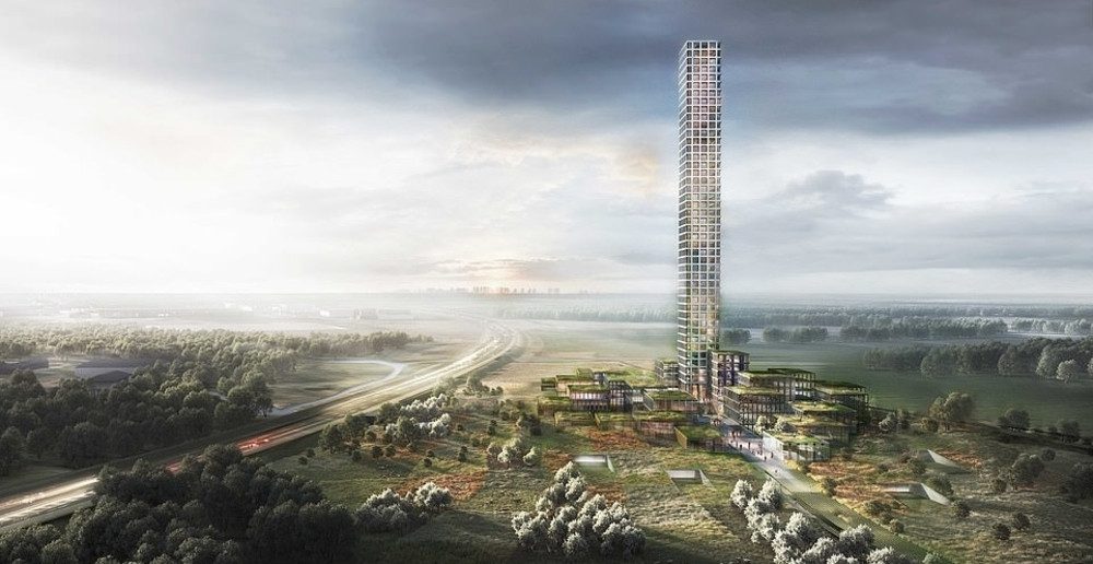 JUXTAPOSITION: Western Europe’s tallest building is coming to a tiny town in Denmark