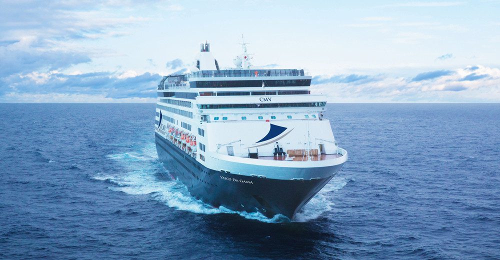BON VOYAGE: Vasco da Gama leaves on her maiden voyage before heading Down Under