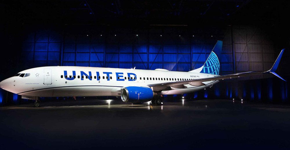 LOOKING FRESH: United Airlines reveals its brand new livery