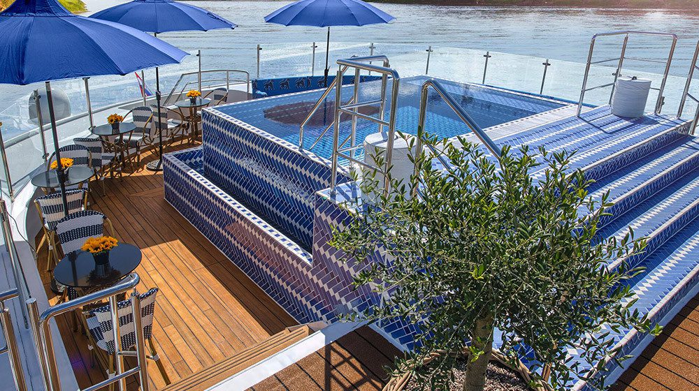 BON VOYAGE: Uniworld debuts new Super Ship with the only infinity pool on the rivers