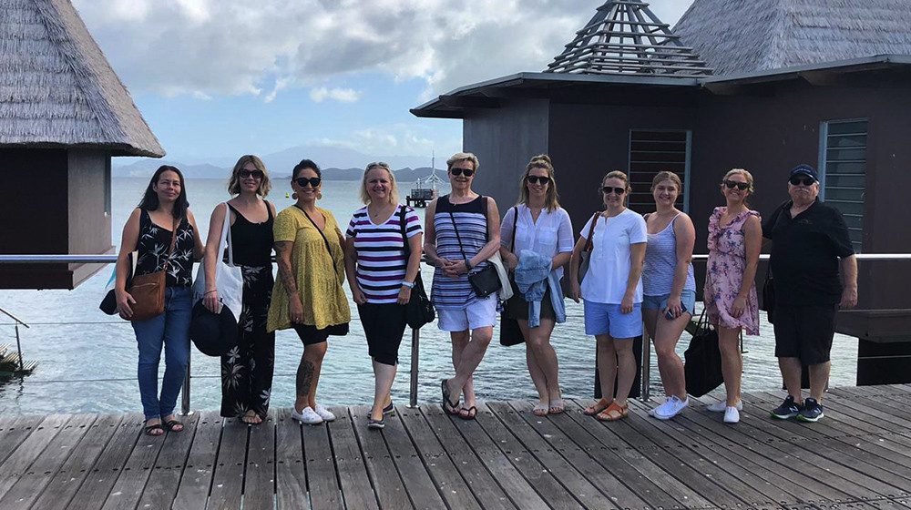 PICTURES: Travel Agents escape to paradise on a New Caledonia famil