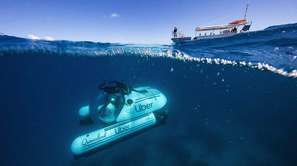 SCUBER: World's first ride-share submarine service launches in Queensland