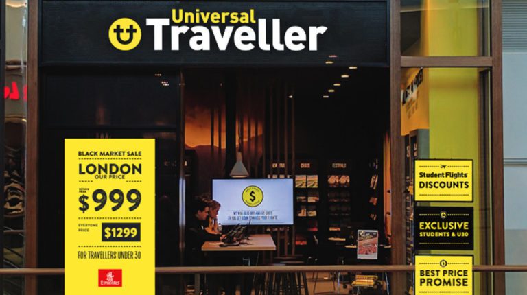 UNIVERSAL TRAVELLER: Flight Centre launches its new youth travel brand
