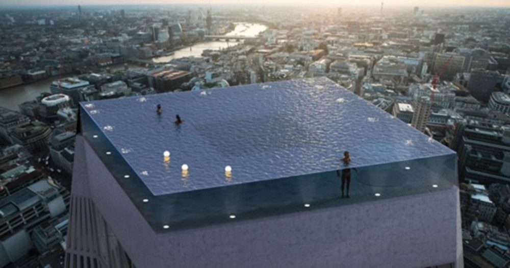 OMG: London is getting a 360-degree infinity pool on top of a skyscraper