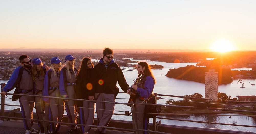 CRISP SUNSETS: Sydney’s sunset bridge climbers to be serenaded with music