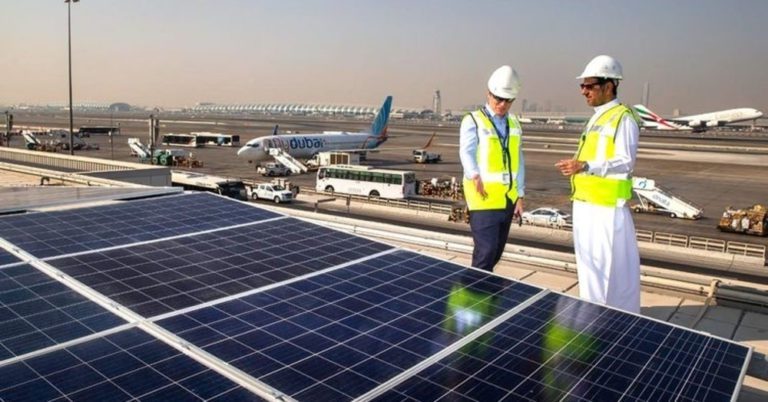LEADING THE WAY: Dubai Airport goes green with 15,000 new solar new panels