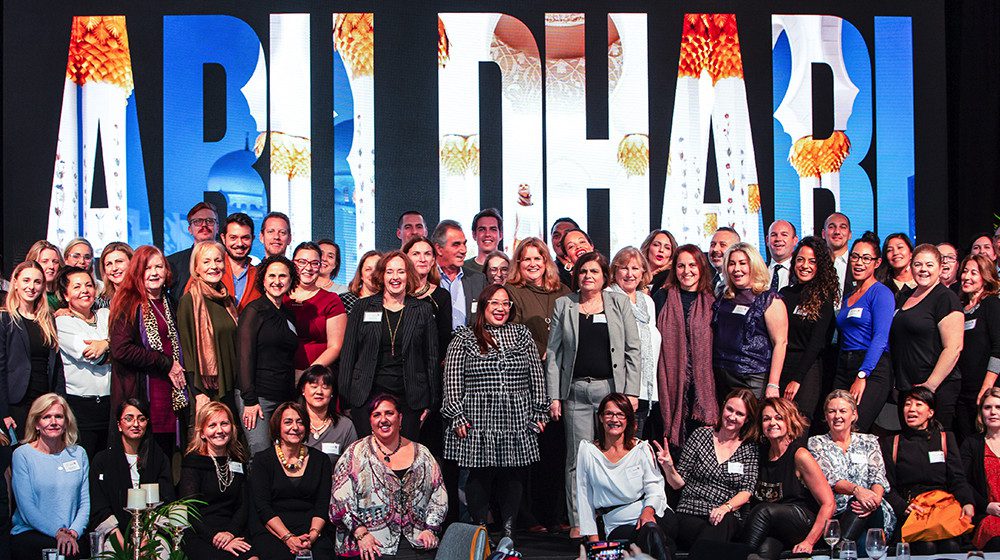 TOSS THE TABBOULEH: Abu Dhabi's roadshow was a hit with Agents