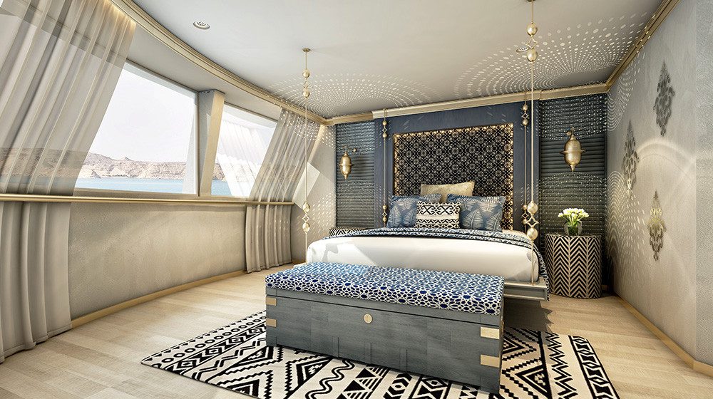 SANCTUARY: The Nile's most exclusive ship will receive a dramatic makeover