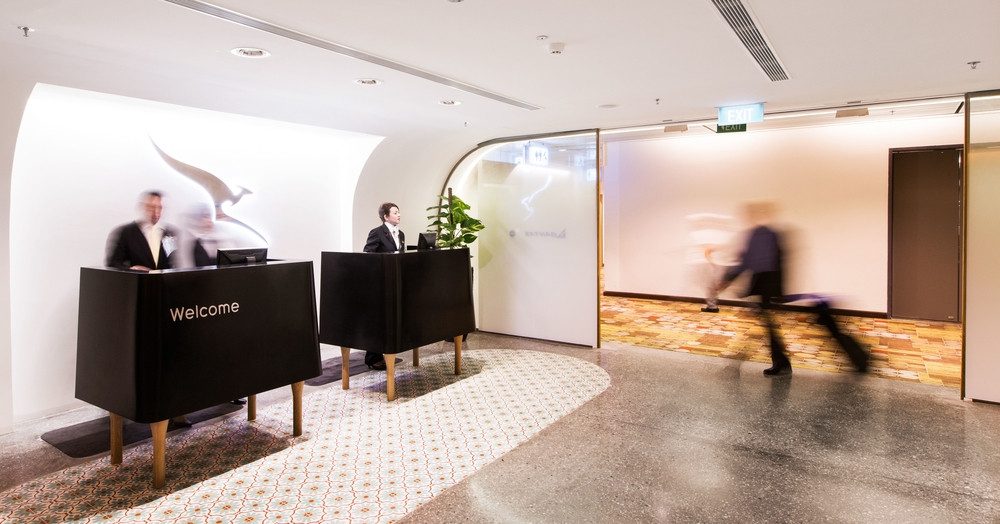 FIRST LOOK: Qantas opens expanded Business Lounge in Singapore