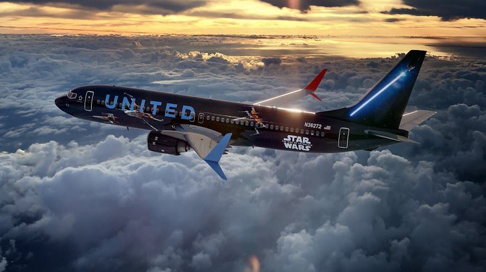 RISE OF SKYWALKER: United's Star Wars Airplane, Coming To A Galaxy Not So Far Away