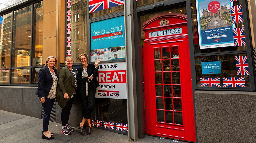 Helloworld Travel's Agents Gain Exclusive Access To Deals To The UK