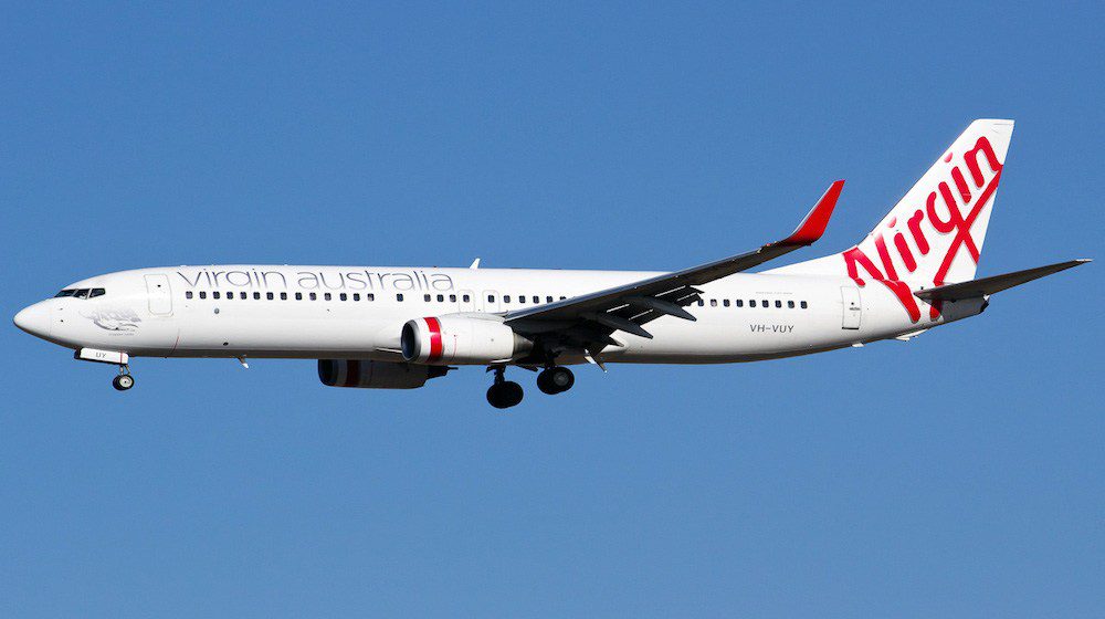 What was a Virgin Australia 737-800 is now a REX one.