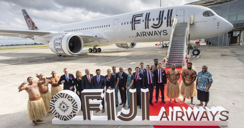 A LITTLE MORE LUXE: Fiji Airways Takes Delivery Of Its First A350