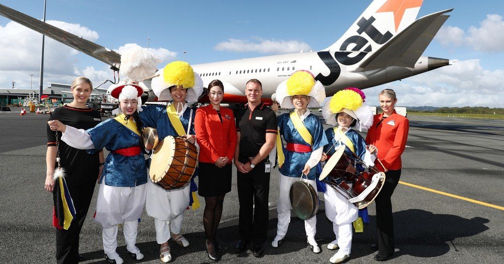 NEXT BIG THING: Jetstar's First Flight Linking Australia & South Korea Takes Off