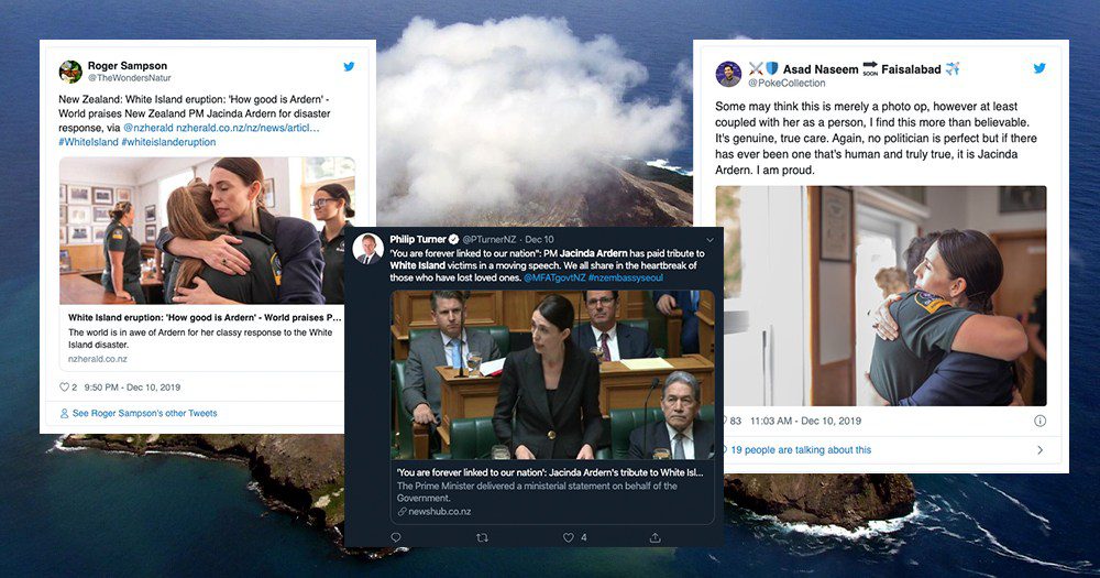 HUMAN: New Zealand PM Jacinda Ardern Praised in Wake Of White Island Tragedy