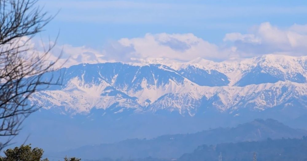 The Himalayas Are Visible Again Thanks To A Drop In Air Pollution