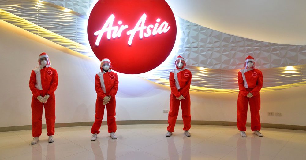 Air Asia Launches Covid-Chic' Outfits To Keep Crew And Customers Safe