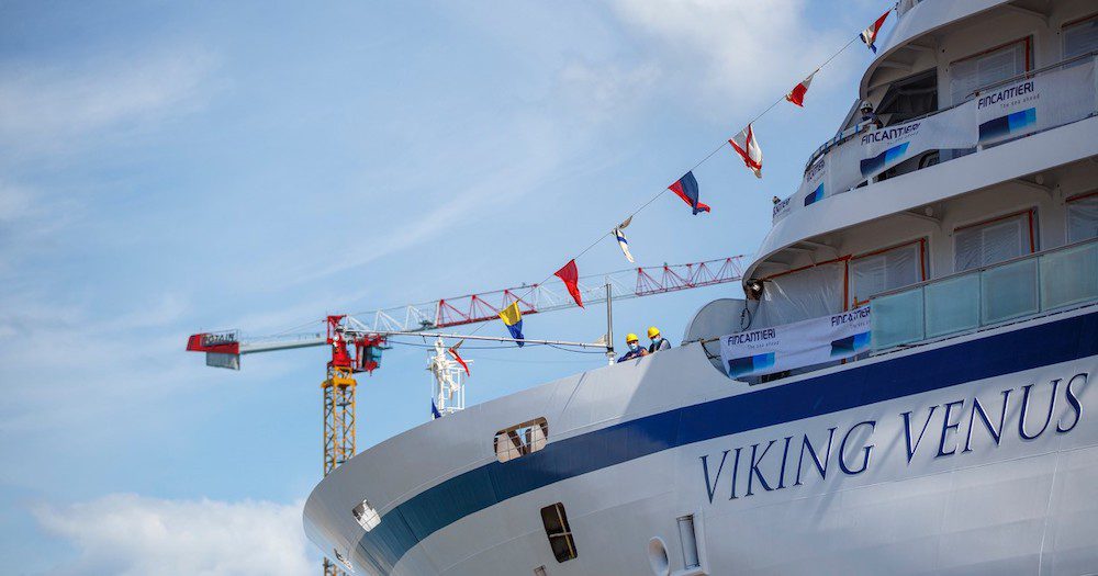 Venus Goddess Of Love: Viking Celebrates Seventh Ocean Ship