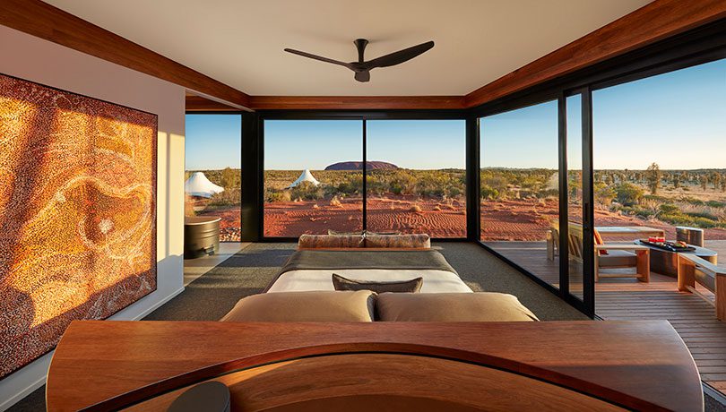 810 Longitude 131 Ayers Rock Uluru Dune Pavilion Bedroom
