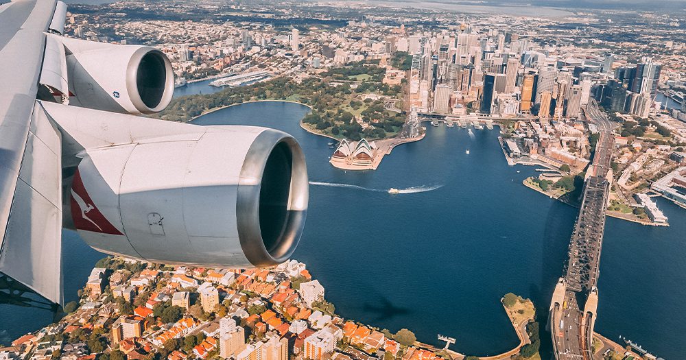 AU REVOIR: Qantas First 'Farewell 747 Jumbo Joy Flight' Takes Off