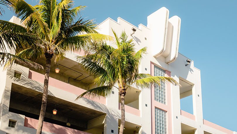 Visitors to Miami can enjoy its colourful Art Deco architecture ©Brand USA