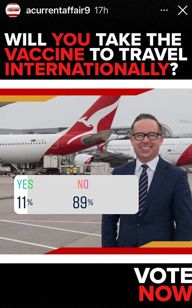 Qantas poll