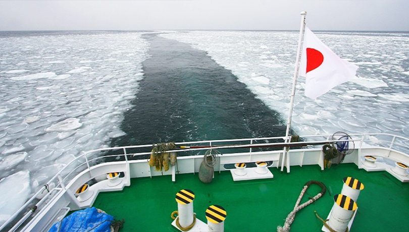 sea ice japan