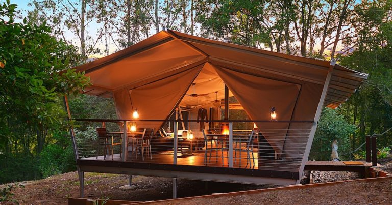 New Starry Nights Luxe Glamping Lights Up The Sunny Coast