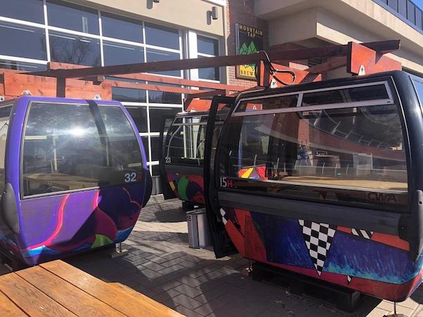 Ski Gondolas Make For Cosy Social-Distanced Dining 1 Ski Gondolas