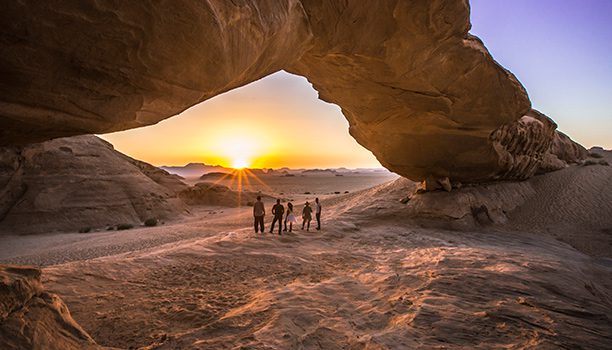 Jordan Wadi Rum Desert Rock Arch