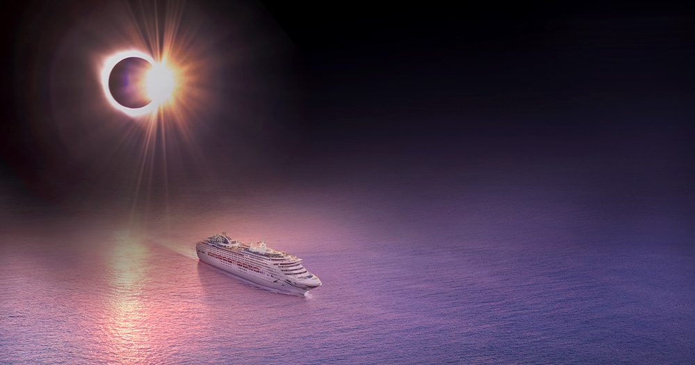 Solar Eclipse: P&O Cruises Takes Up Prime Position In Western Australia