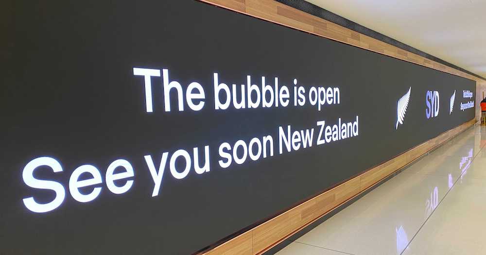 Hooray For Bubbles: Quarantine-Free Trans-Tasman Travel Is Officially Open