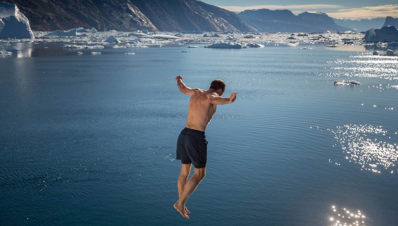 The Polar Plunge ©Aurora Expeditions/Penny Riddoch