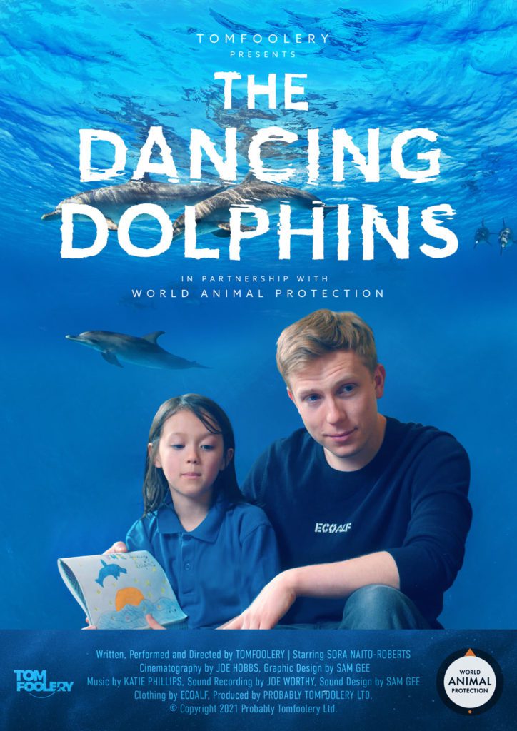 dancing dolphins poster web