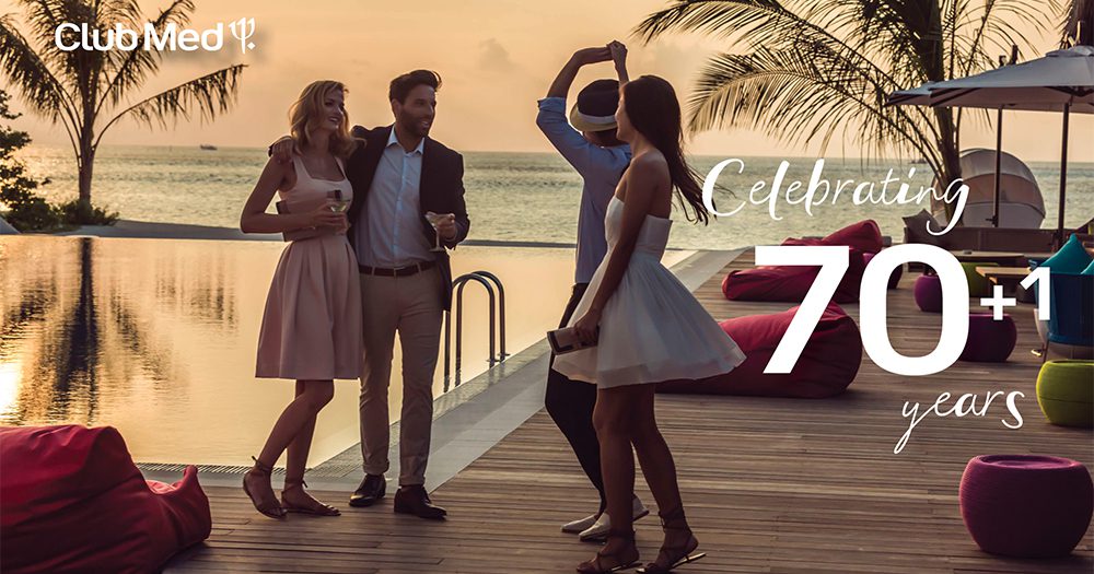Missed a big celebration? Club Med is giving you a free night to party it up in paradise