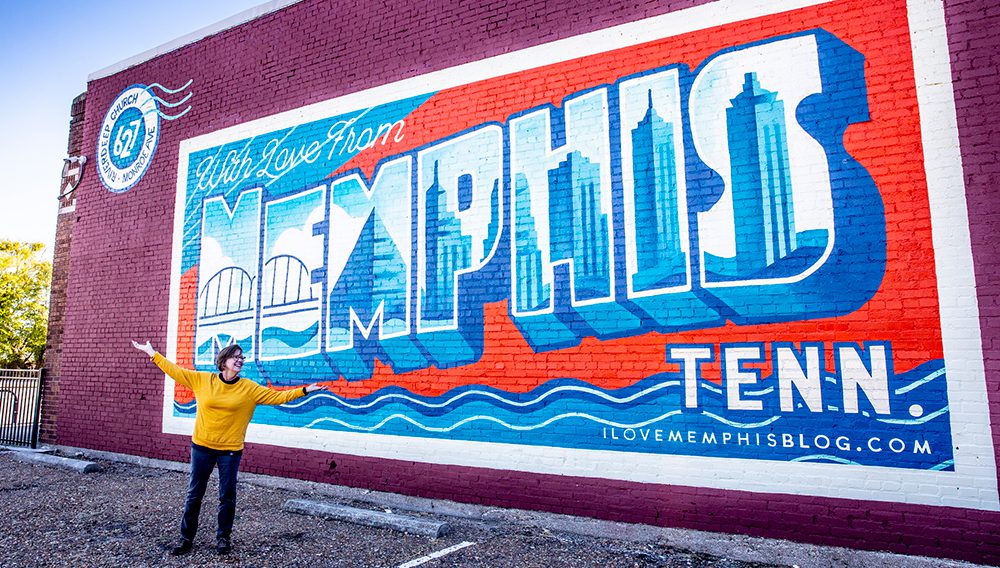 With Love From Memphis Mural. Image credit: Craig Thompson